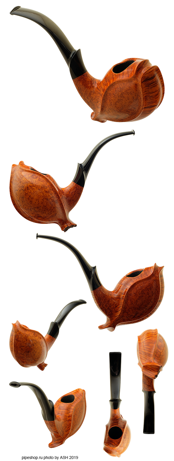   LASSE SKOVGAARD SMOOTH BLOWFISH Grade DOUBLE LIONS