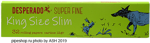    DESPERADOS SUPER FINE KING SIZE SLIM,  32 