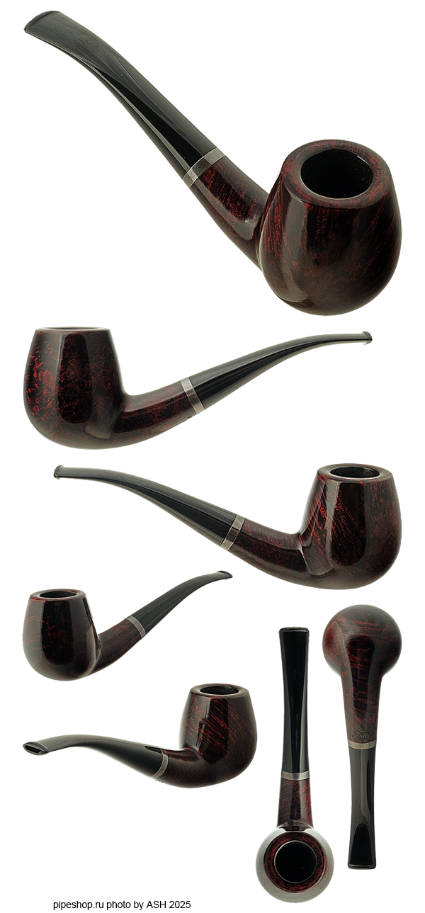  JORN SMOOTH BENT BILLIARD WITH SILVER ESTATE