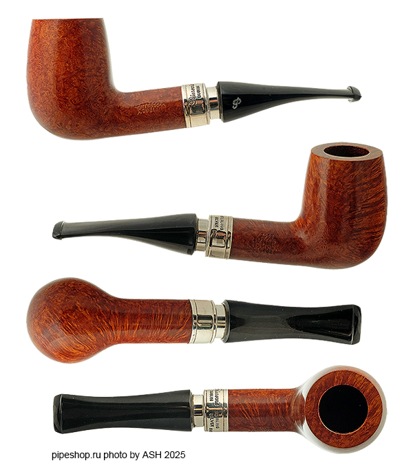   PETERSON POTY 2003 LIMITED EDITION 514/1000 SMOOTH BILLIARD WITH SILVER ESTATE NEW UNSMOKED,  9 