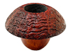   BRIARWORKS "TODD M. JOHNSON" MAG-TOP CALABASH LIGHT SMOOTH DARK BLAST CAP -  